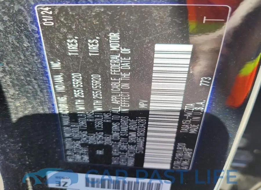 5TDAAAB51RS034281# 13