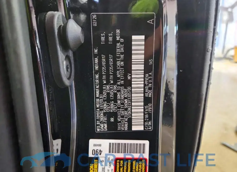 5TDKRKEC8TS305700# 14