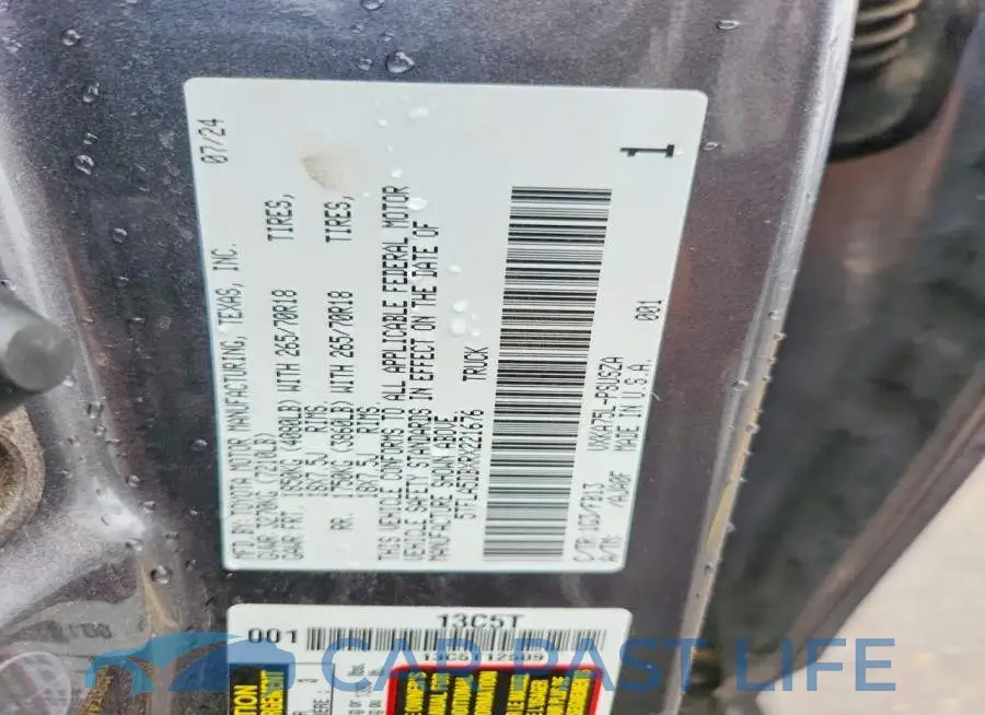 5TFLA5DBXRX221676# 12