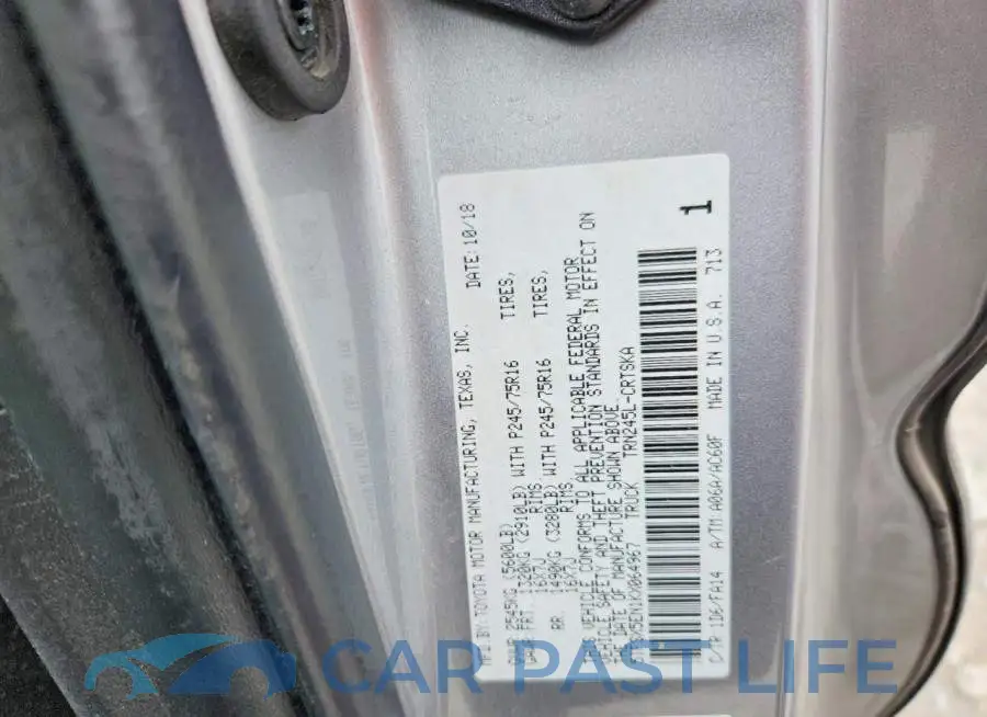 5TFSX5EN1KX064967# 12