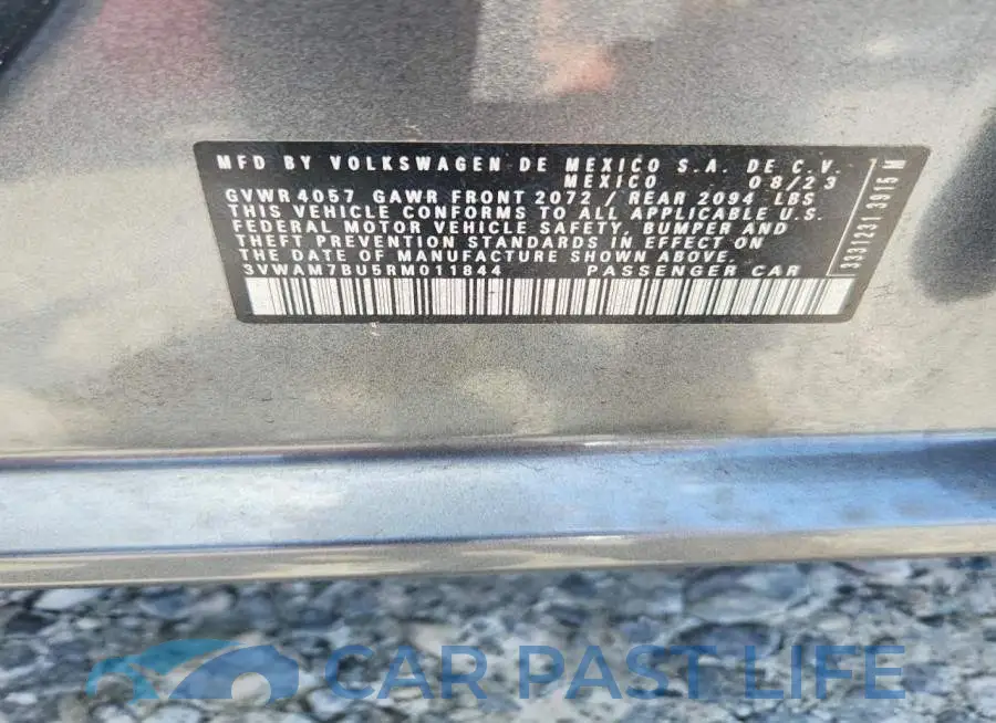 3VWAM7BU5RM011844# 12