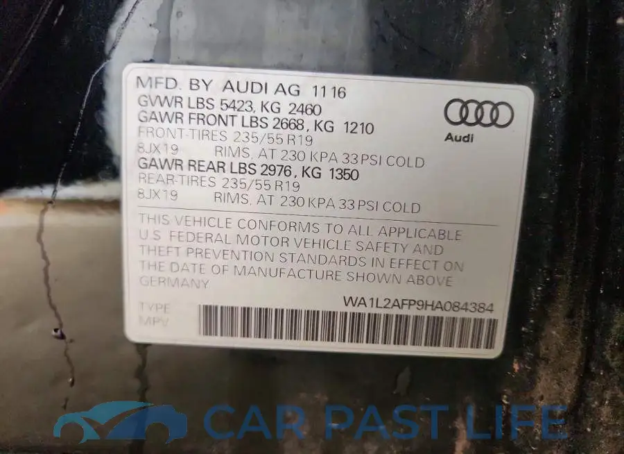 WA1L2AFP9HA084384# 13