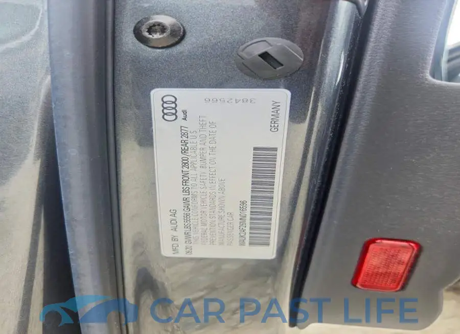 WAUK2AF26MN016596# 12