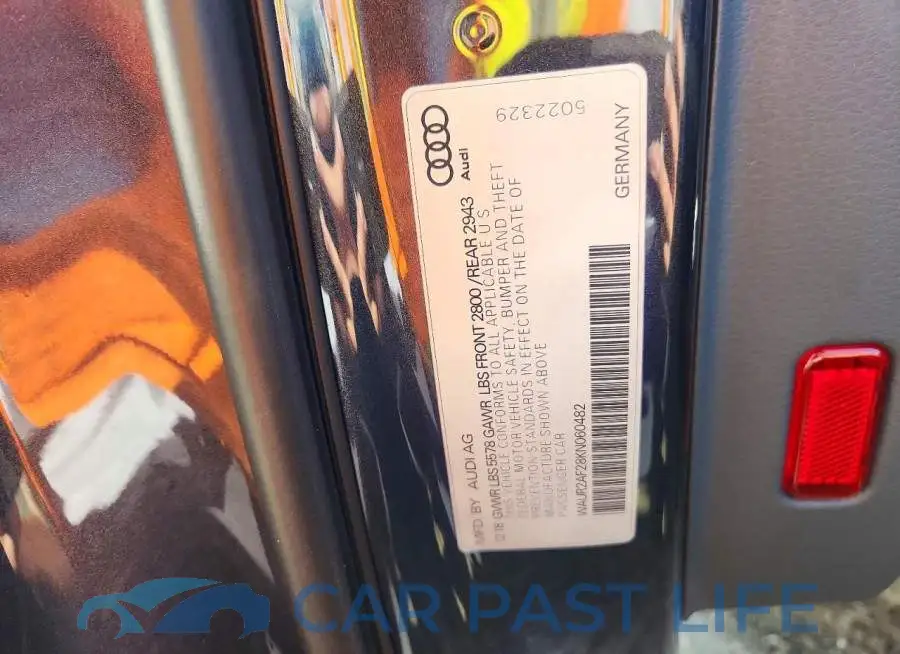 WAUR2AF28KN060482# 12