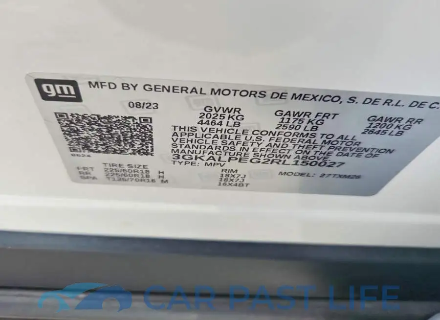 3GKALPEG2RL150027# 13