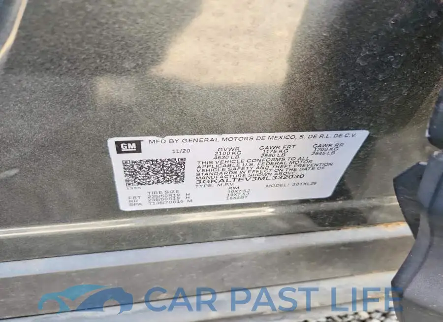3GKALTEV3ML332030# 13