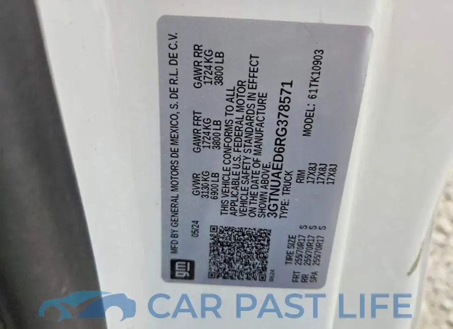 3GTNUAED6RG378571# 13