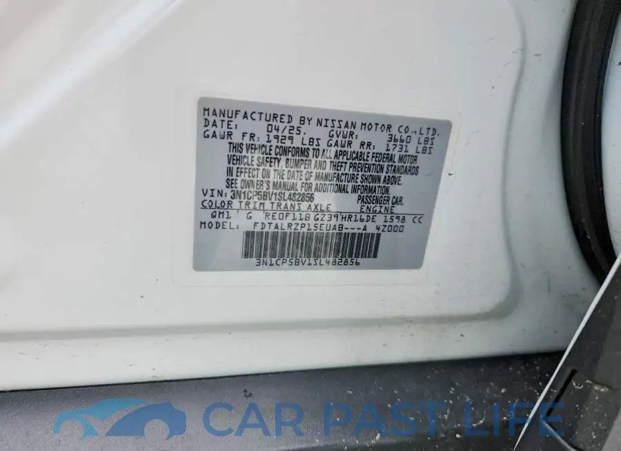 3N1CP5BV1SL482856# 14