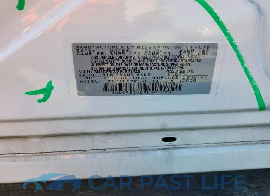 3N1CP5CV2PL521248# 12