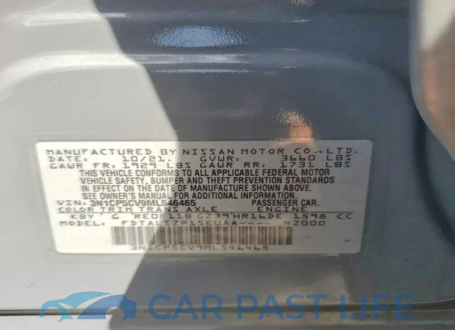 3N1CP5CV9ML546465# 13