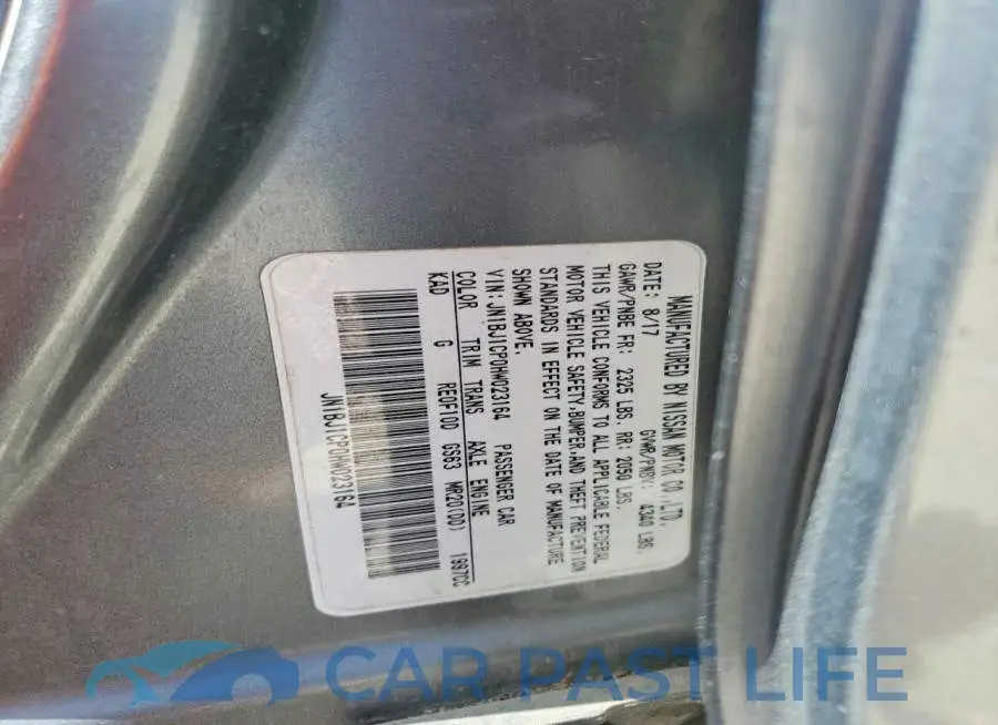 JN1BJ1CP0HW023164# 14