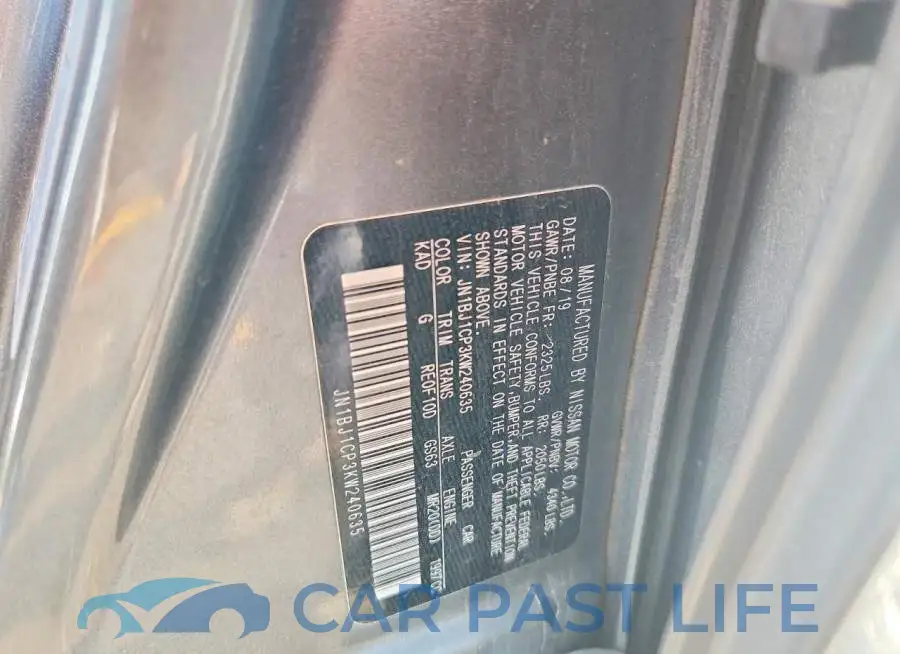 JN1BJ1CP3KW240635# 13