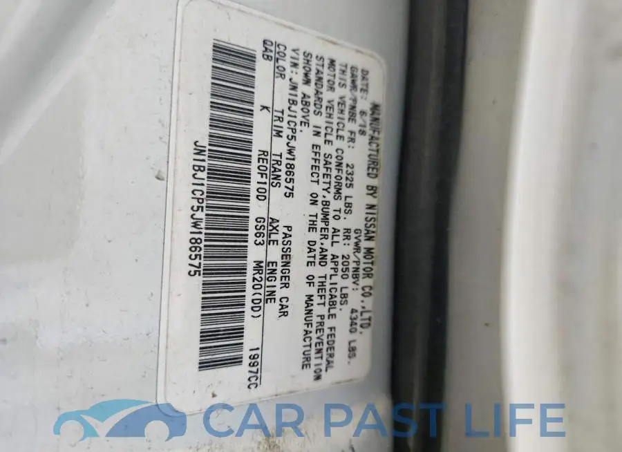 JN1BJ1CP5JW186575# 13