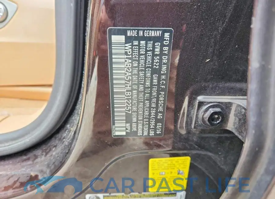 WP1AB2A57HLB12257# 13