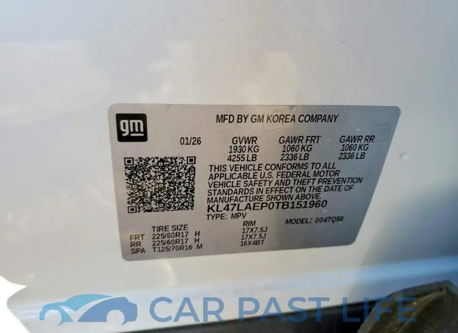 KL47LAEP0TB151960# 13