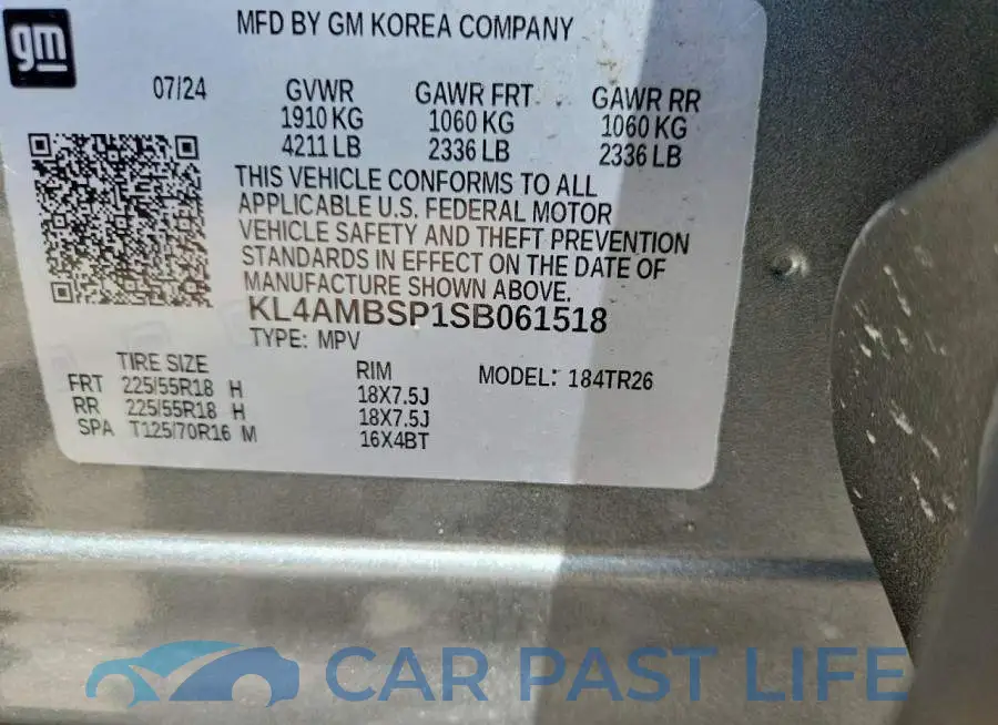 KL4AMBSP1SB061518# 13