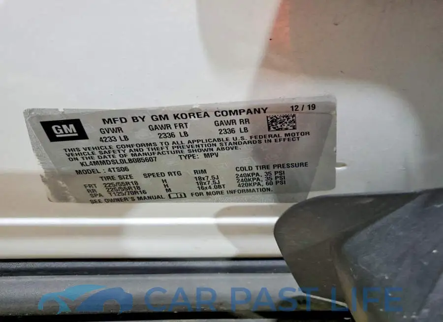KL4MMDSL0LB085607# 14