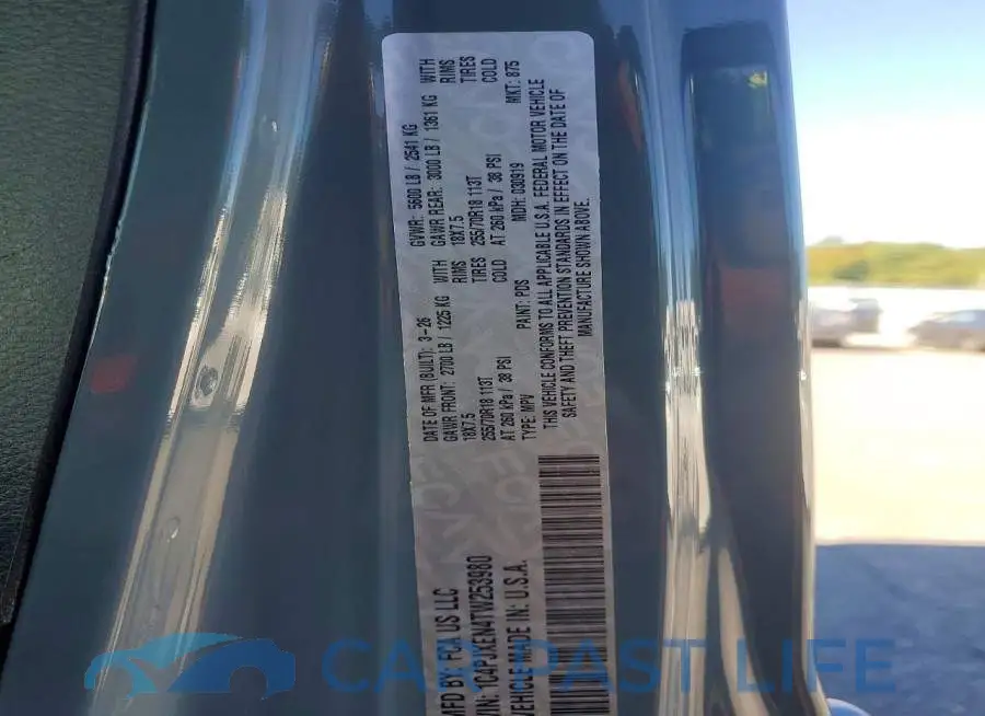 1C4PJXEN4TW253980# 12