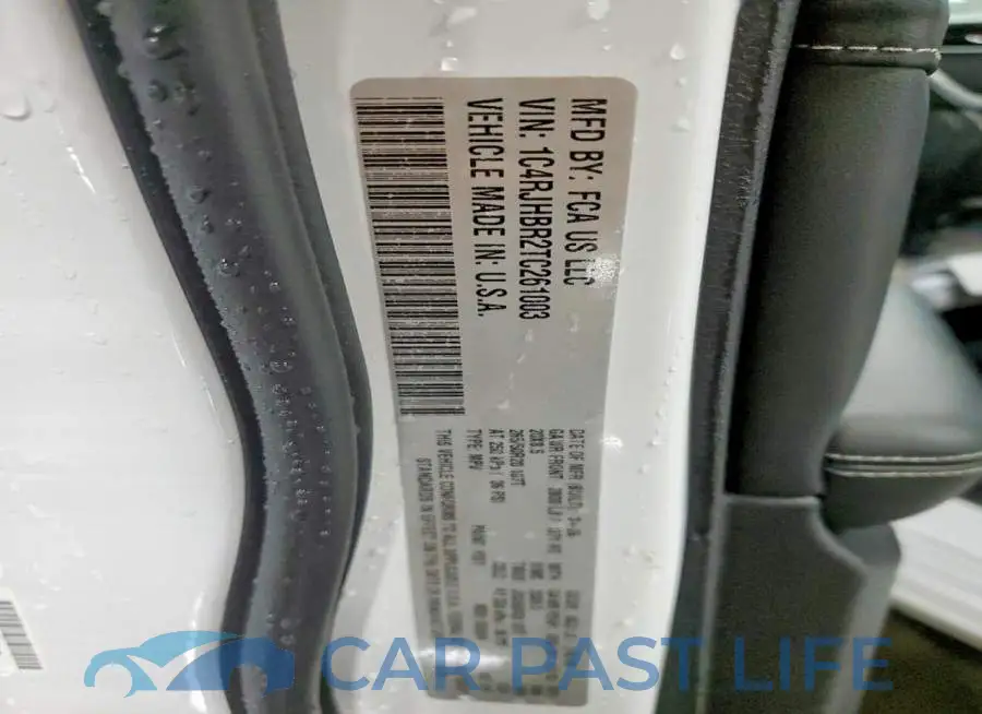 1C4RJHBR2TC261003# 12