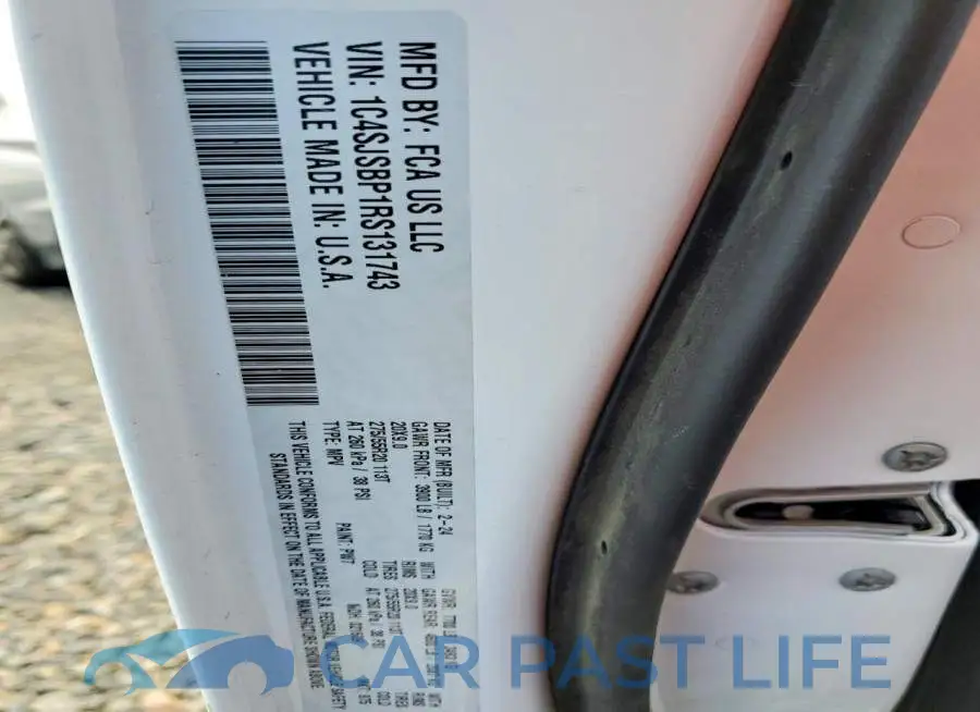 1C4SJSBP1RS131743# 13