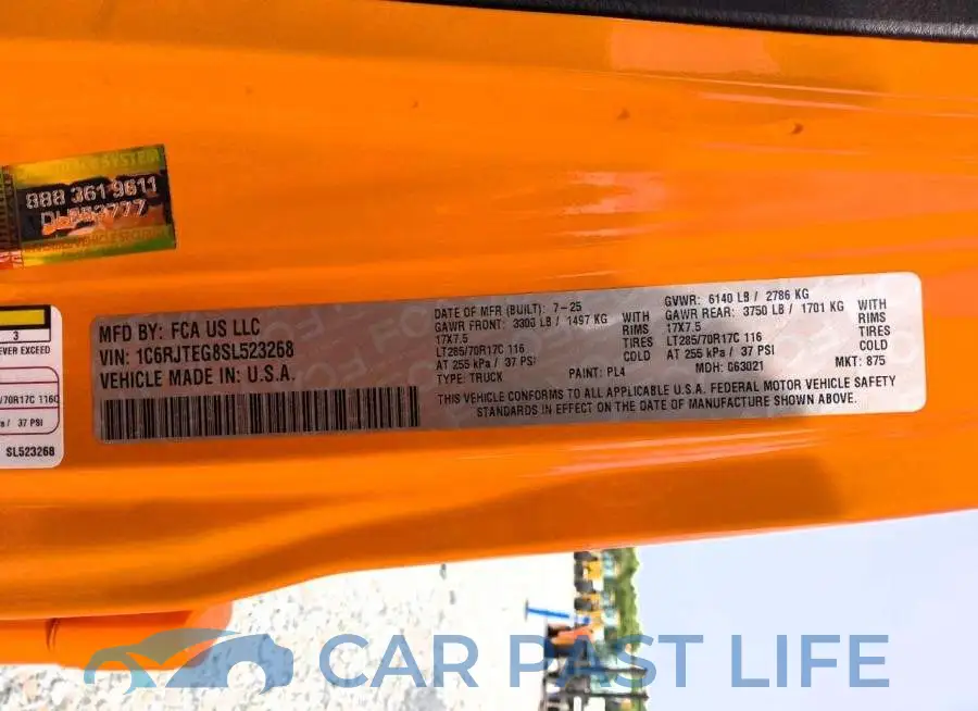 1C6RJTEG8SL523268# 12