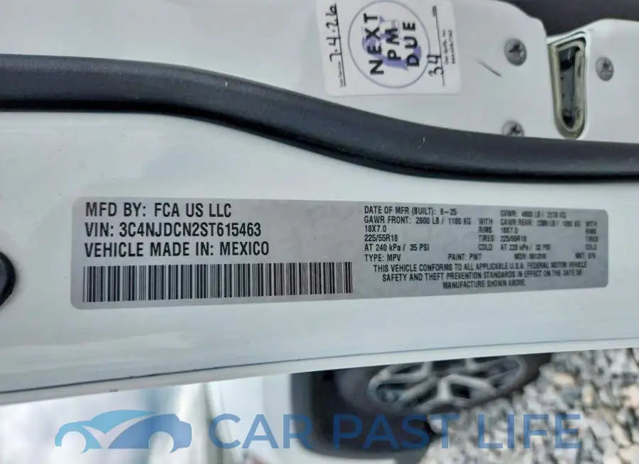 3C4NJDCN2ST615463# 13