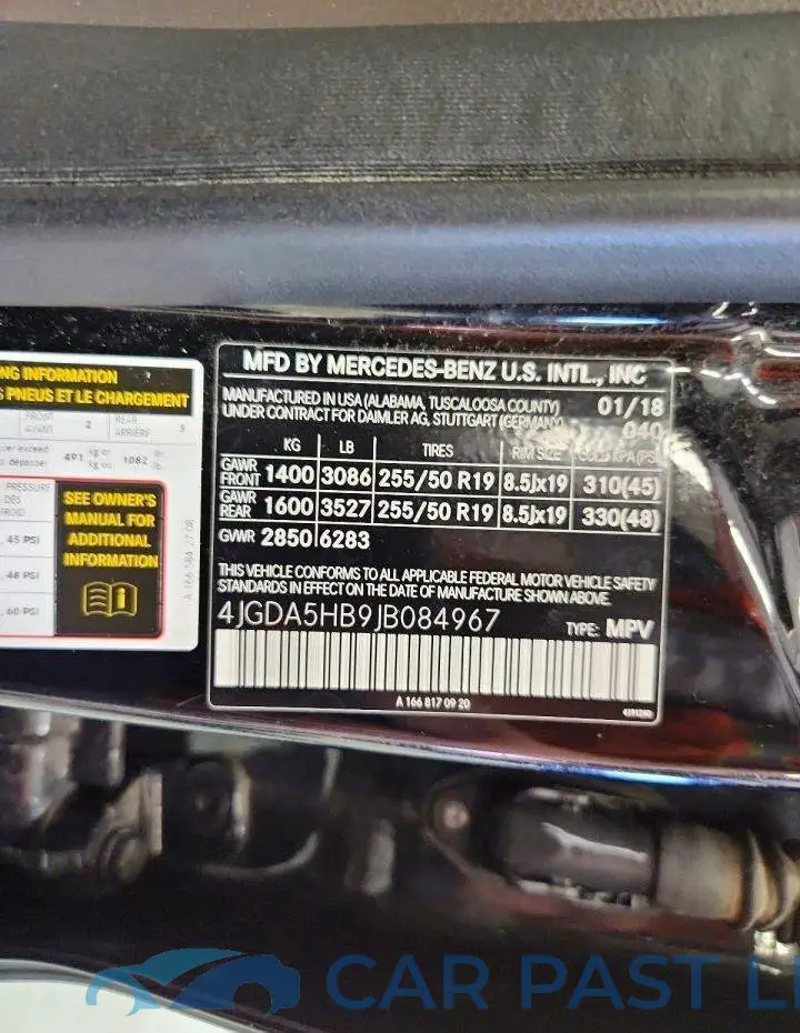 4JGDA5HB9JB084967# 13