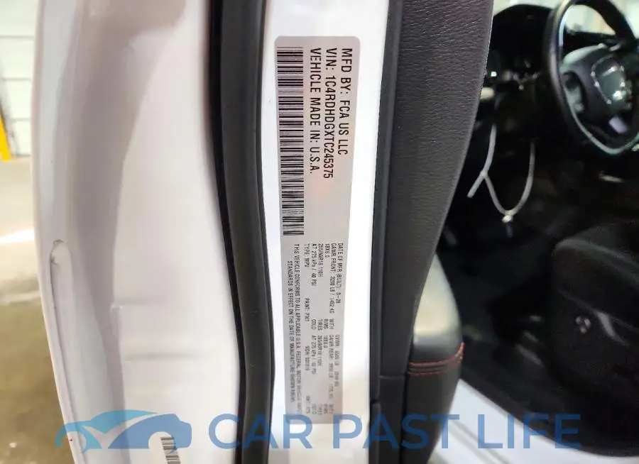 1C4RDHDGXTC245375# 14