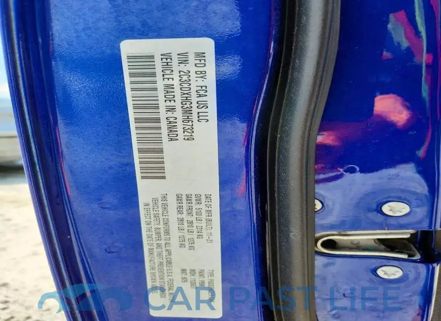2C3CDXHG3MH673219# 12