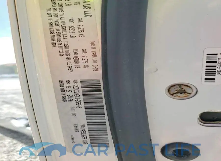 2C3CDZAGXJH258240# 12