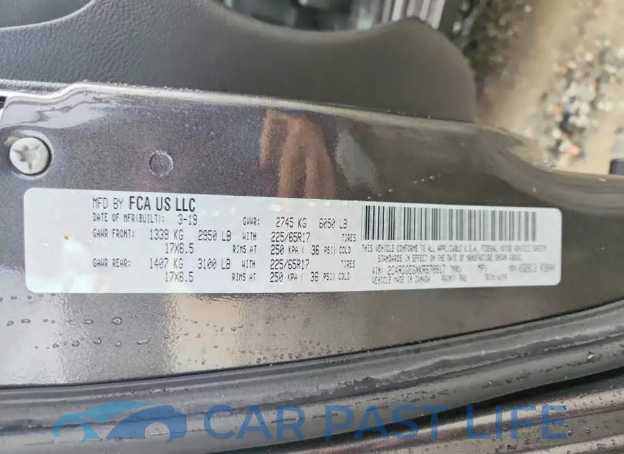 2C4RDGEGXKR670917# 13