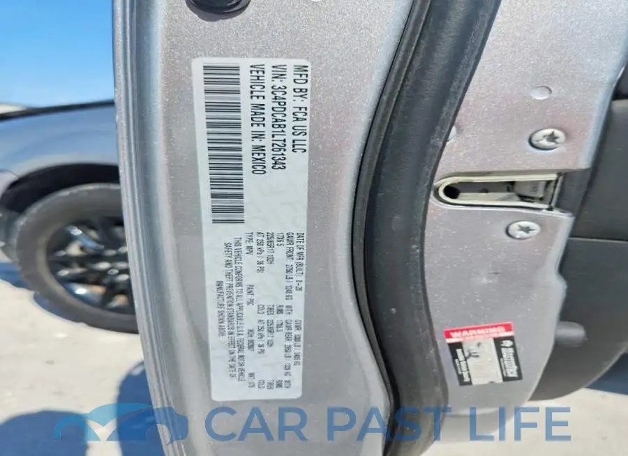 3C4PDCAB1LT261343# 13