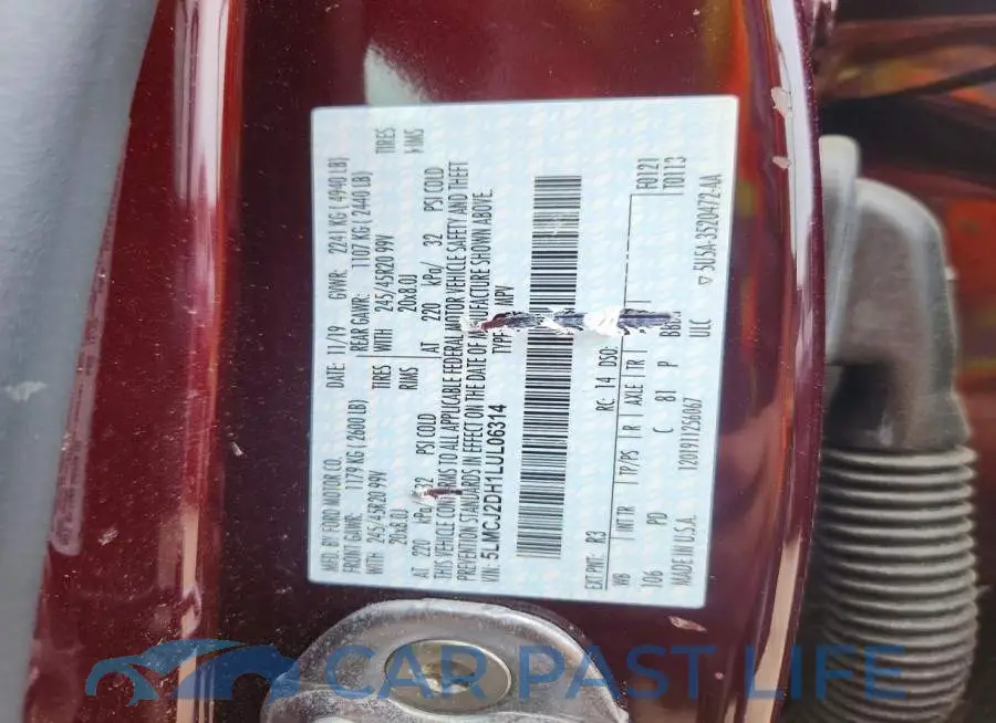 5LMCJ2DH1LUL06314# 13