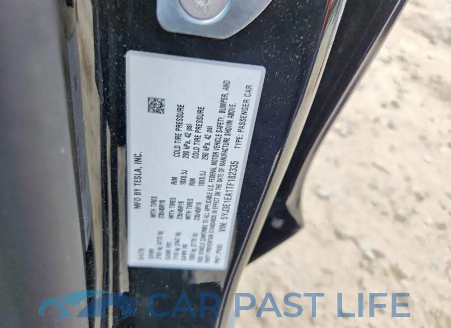 5YJ3E1EA1TF182335# 13