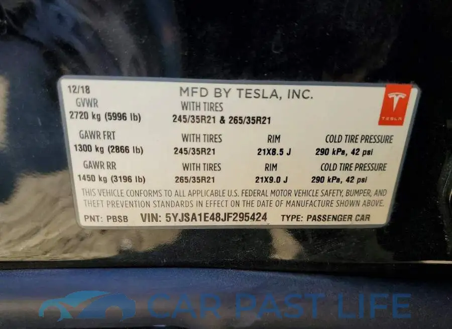 5YJSA1E48JF295424# 13