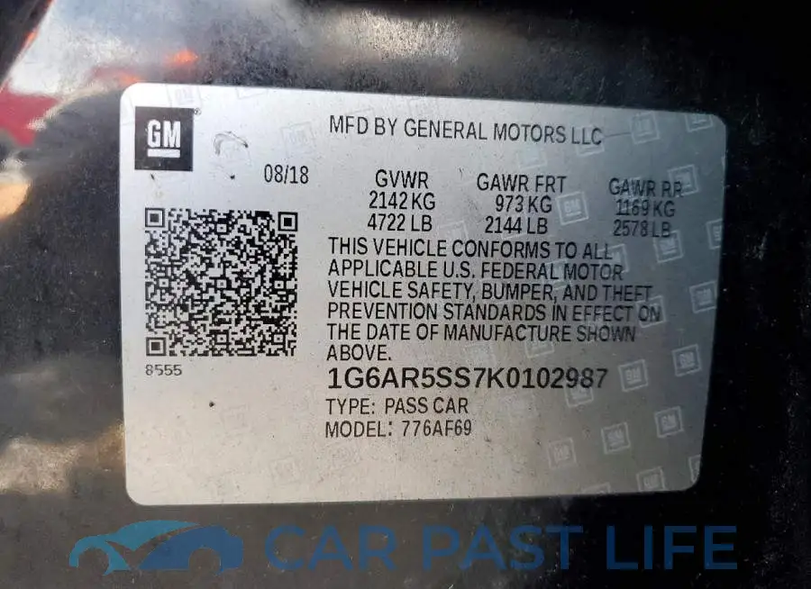 1G6AR5SS7K0102987# 12