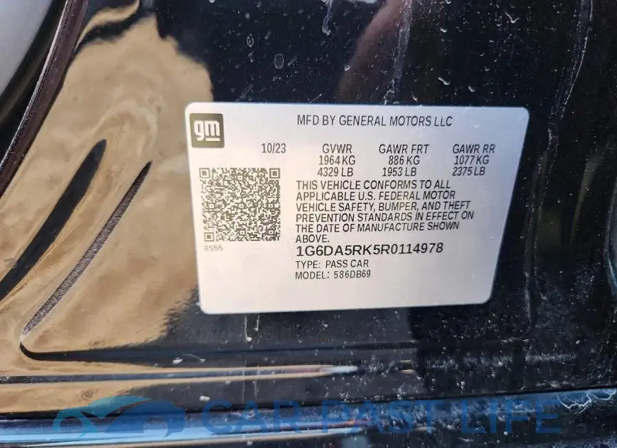 1G6DA5RK5R0114978# 12