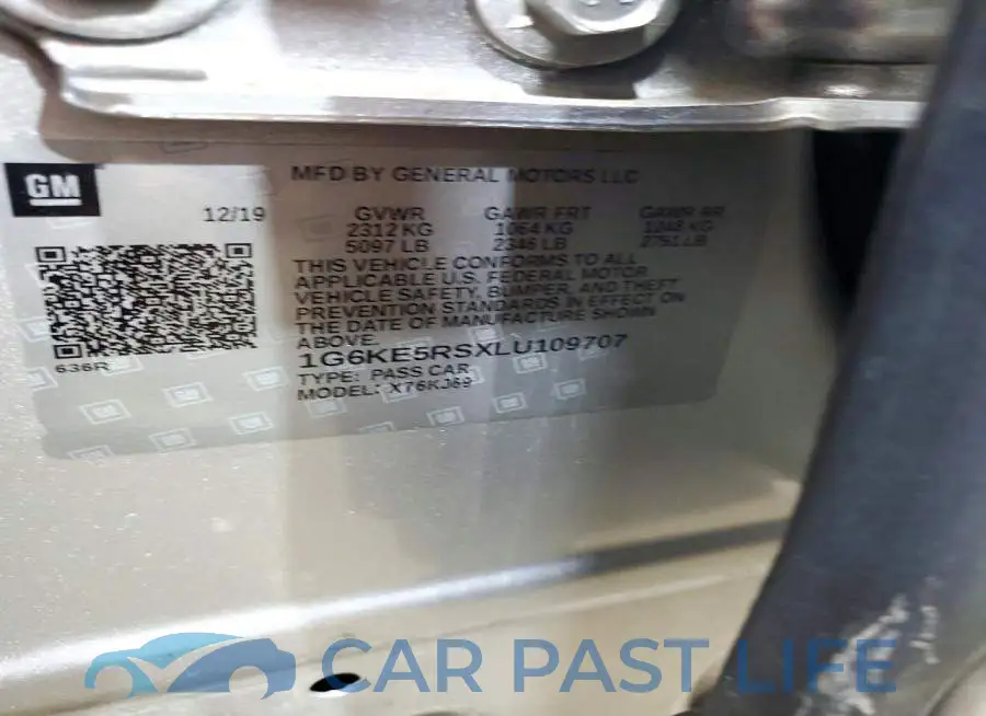 1G6KE5RSXLU109707# 13