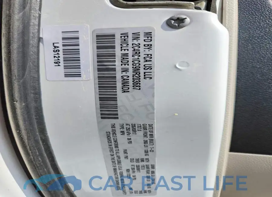 2C4RC1CG9NR203687# 13