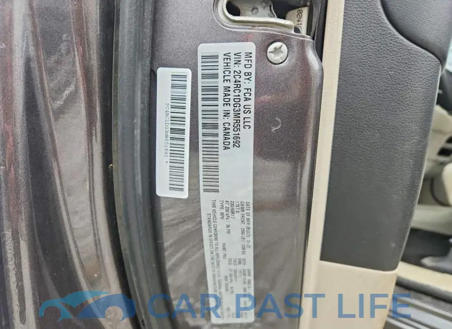 2C4RC1DG3MR551692# 13