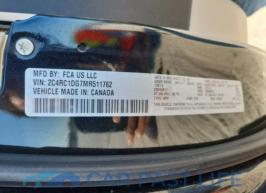 2C4RC1DG7MR511762# 13