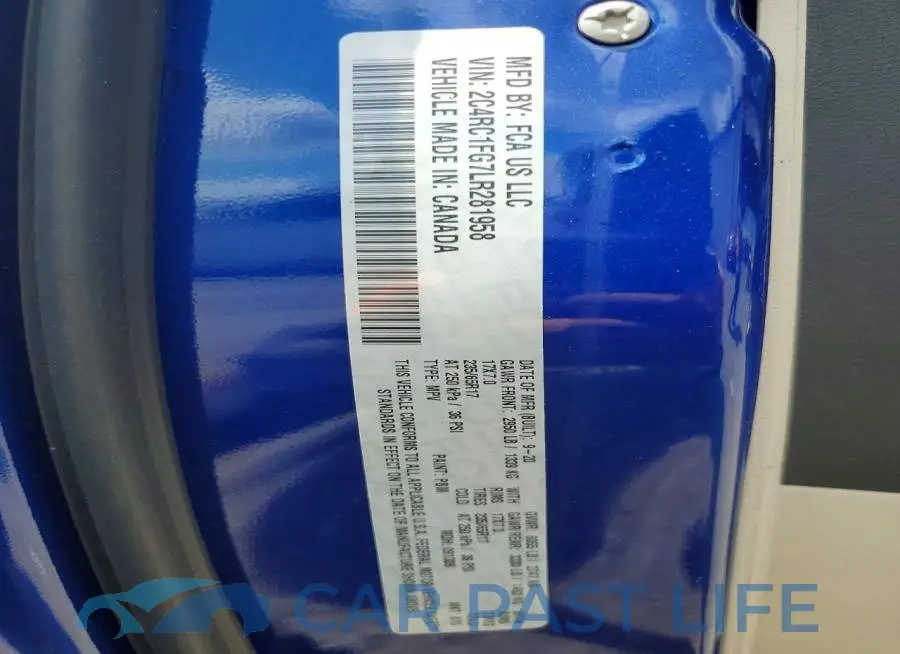 2C4RC1FG7LR281958# 13