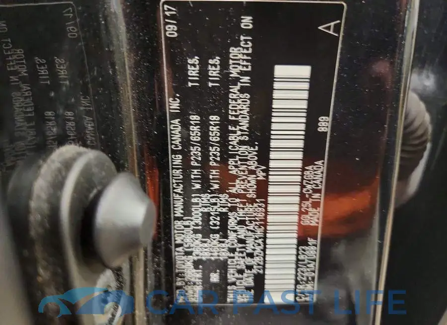 2T2BZMCA1HC116931# 13