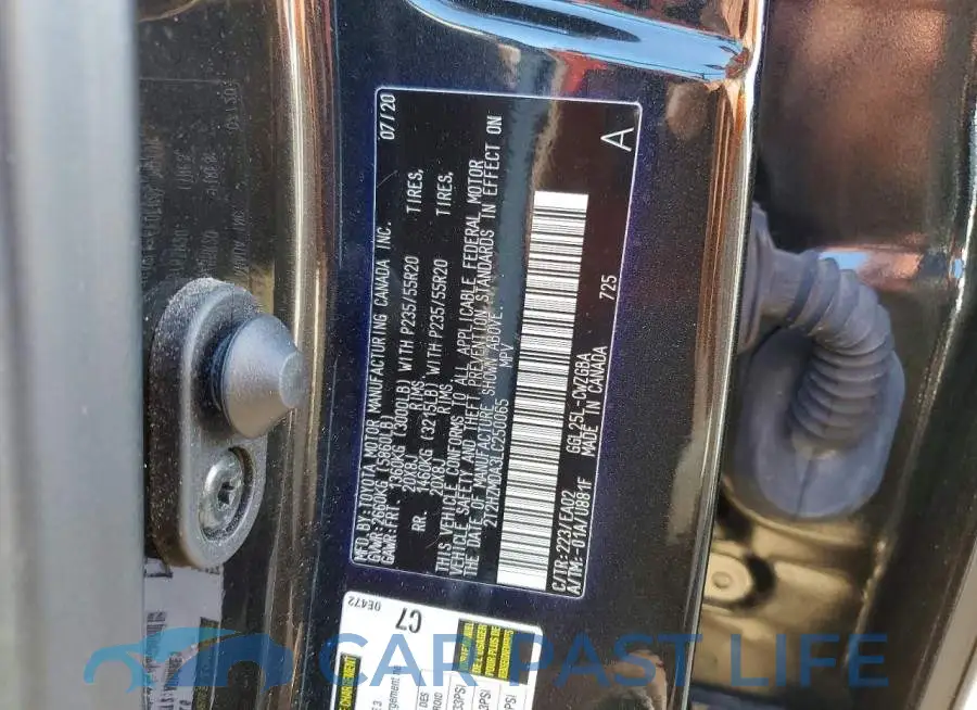2T2HZMDA3LC250065# 13