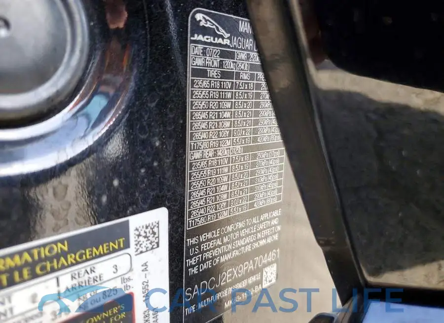SADCJ2EX9PA704461# 13