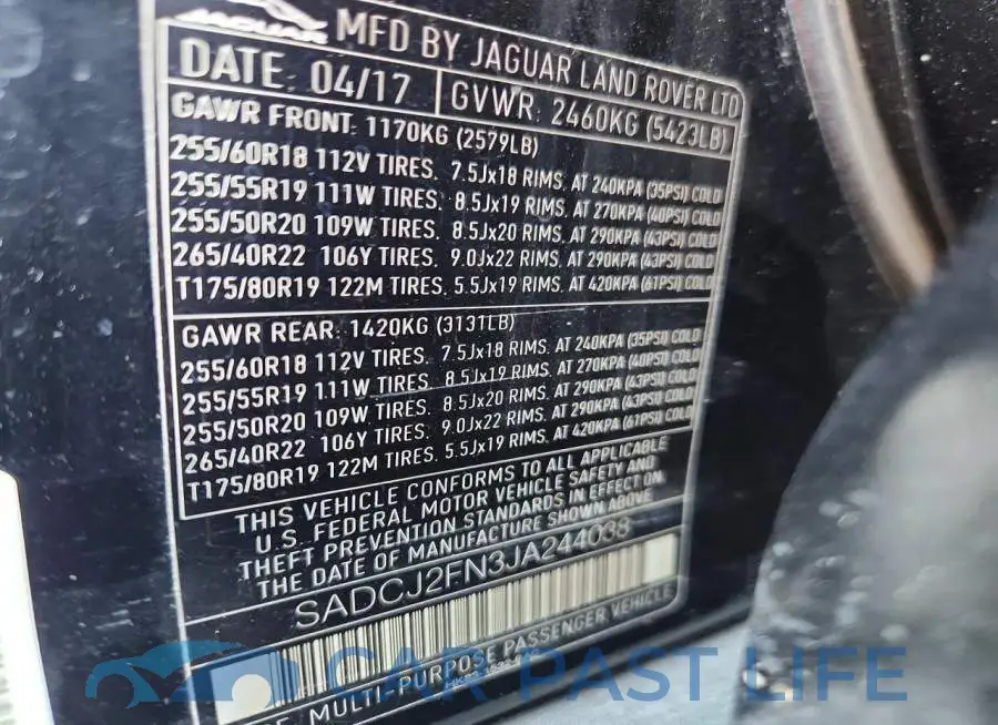 SADCJ2FN3JA244038# 13