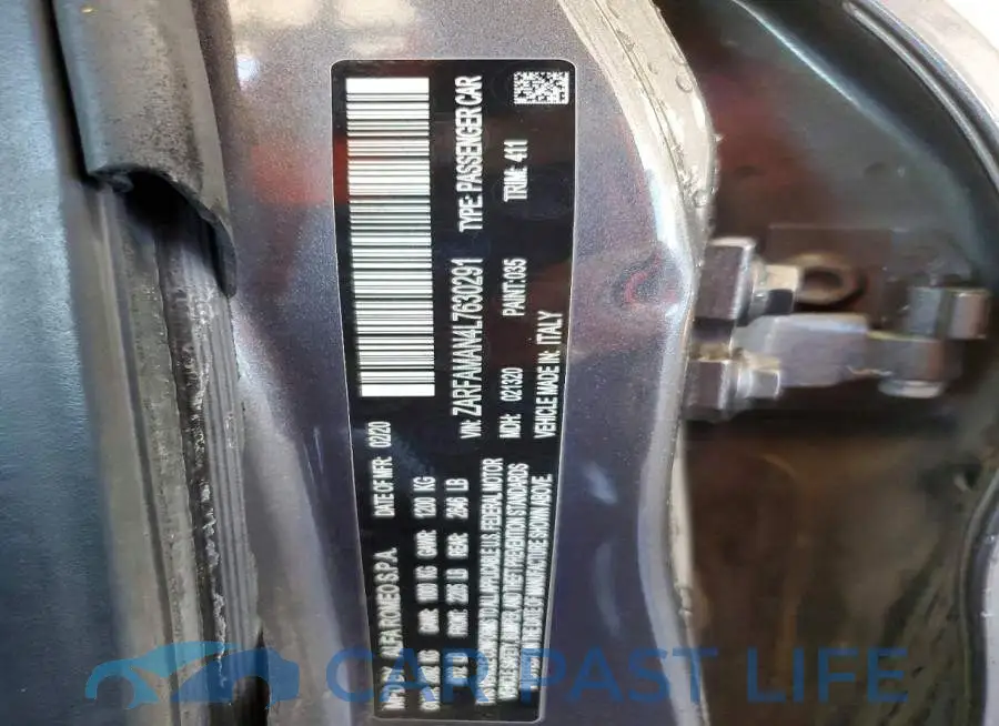 ZARFAMAN4L7630291# 13
