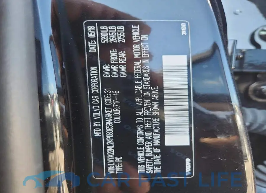 LVYA22ML2KP080659# 12