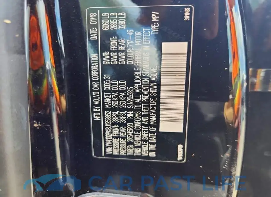 YV4102PK8J1358852# 12