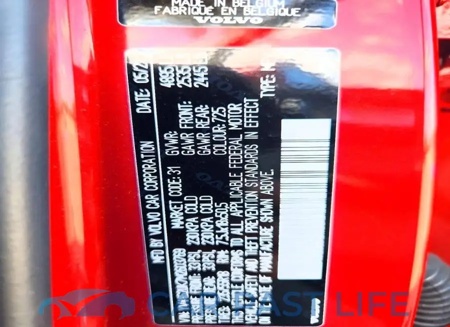 YV4162UK7M2603769# 13